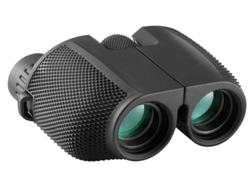 Binoculares compactos para adultos, mini binoculares impermeables de 10x25 con potentes lentes plegables Yizhood (negros)