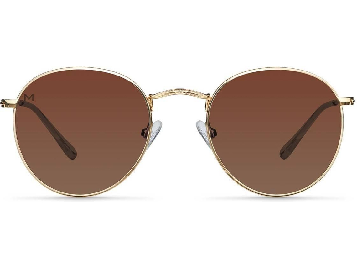 Gafas de Sol MELLER Yster Gold Kakao Acero Inoxidable Hombre