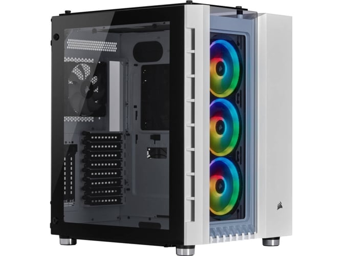 Caja PC CORSAIR 680X RGB (ATX Mid Tower - Blanco)