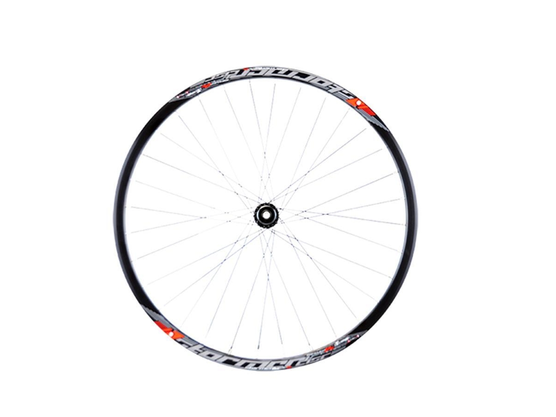 Rueda delantera disco llanta eje pasante VELOX 700 Mach1 Stormer 15. Centerlock 12X100