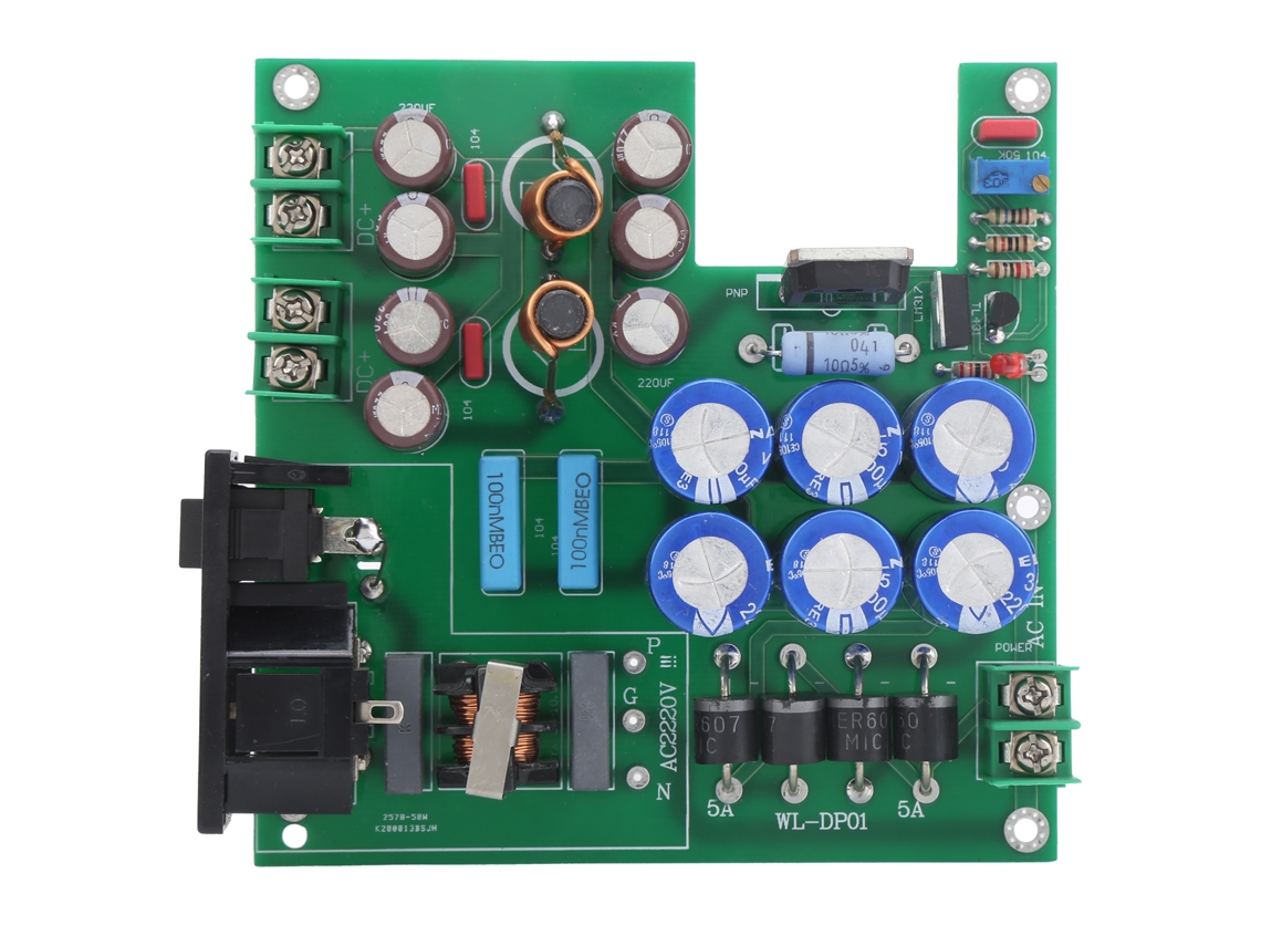 Módulo De Fonte De Alimentação Linear Regulada 50w Dc12v 3.5a Placa Pcb Componente Eletrônico