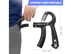 Jinwei-20262pcs Fortalecedor De Agarre Con Contador 5-60kg Resistencia Ajustable Ejercitador De Mano Para Entrenamiento De Muñeca Y Músculos