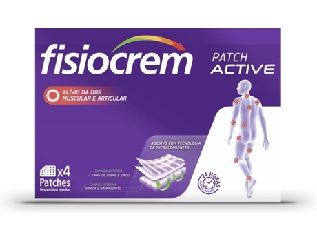 FISIOCREM Parche activo (4 Unidades)