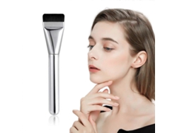 Brocha para base de maquillaje, brocha ligera y plana para corrector, punta plana, ultrafina, para difuminar líquidos y polvos Rosewell (l73)