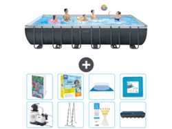 Intex Piscina Ultra Xtr Retangular - 732x366x132 Cm - 9-peças S566