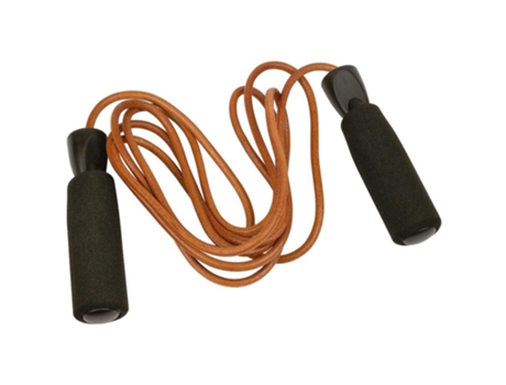 Corda de Pular de Couro Castanho 270 Cmufe