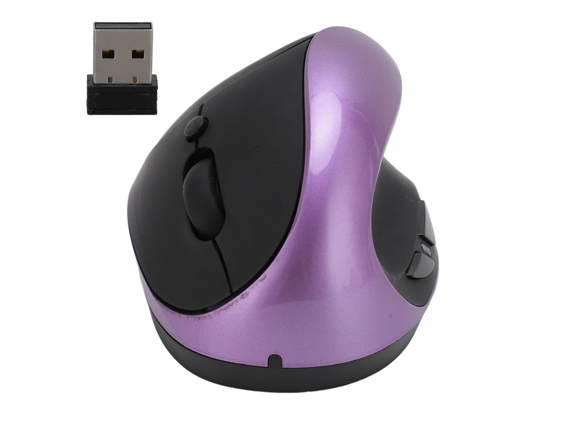 Ratón vertical inalámbrico ergonómico para usuarios diestros