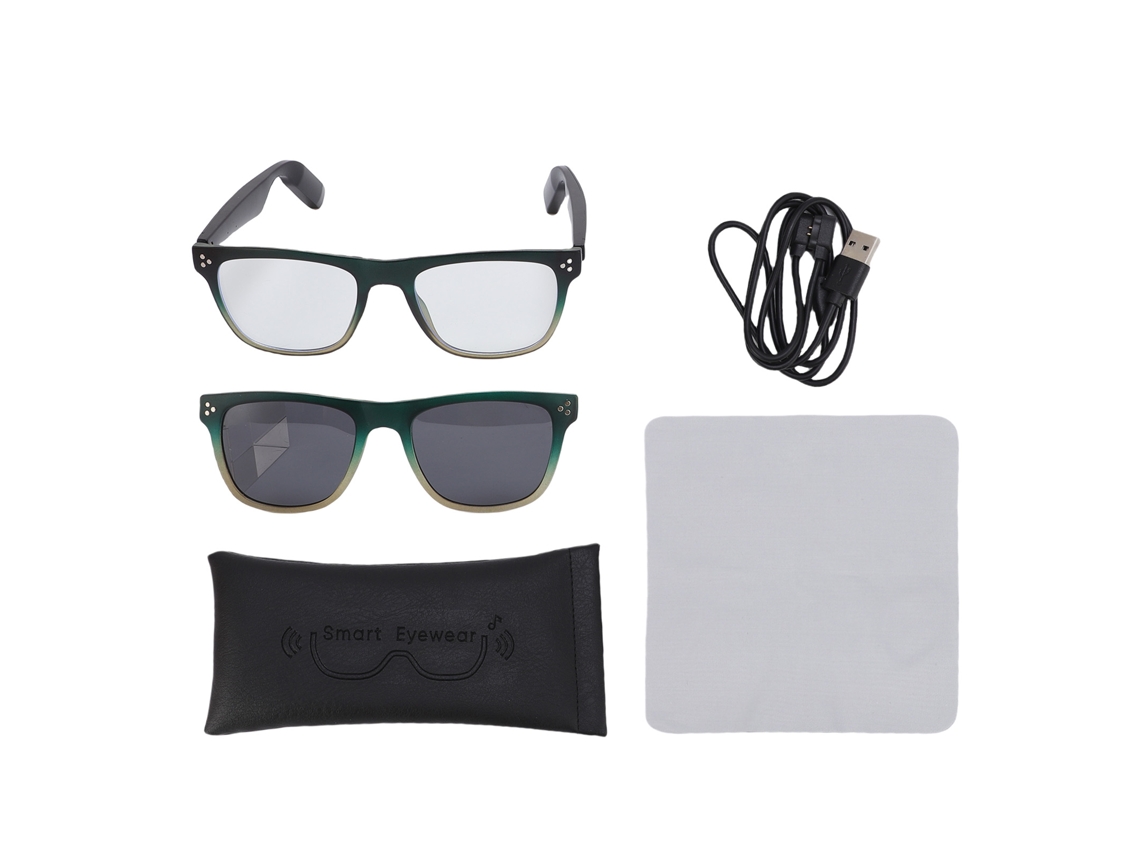 Gafas Inteligentes (traducción Ai, Audio Bluetooth) Gafas De Sol Anti-blu-ray Para Hombres Y Mujeres, Compatible Con 144 Idiomas