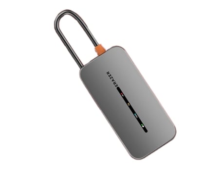 Adaptador ERAZER DC05 Tipo-C a 3Usb3.0 Pd100W HDMI para Huawei Mate40/P50 S20