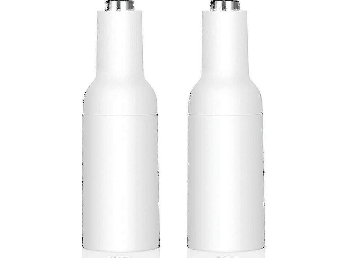 Molinillo automático de sal y pimienta Rosewell con alimentación por gravedad, molinos eléctricos con núcleo de cerámica para un condimentado cómodo.