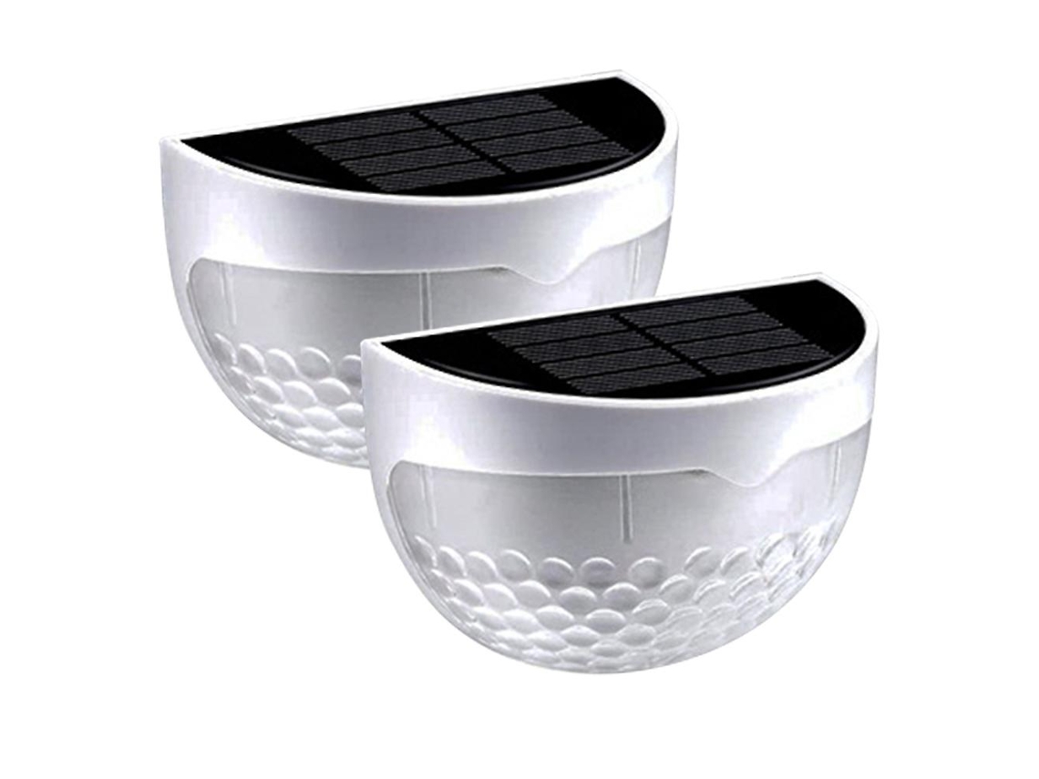Lámpara de valla solar decoración al aire libre lámpara de jardín impermeable lámpara de pared