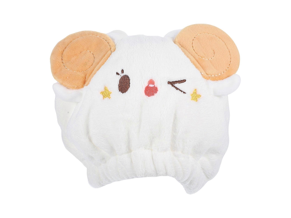 Gorro absorbente para secar el cabello, ideal para niñas, con estampado de dibujos animados y toalla de secado rápido. Rosewell