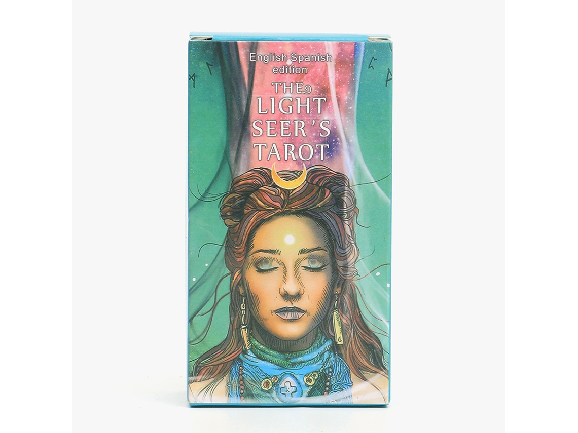 Juego de mesa bilingüe con cartas del tarot del Profeta de la Luz MDUG
