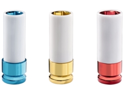 METABO Juego de llaves de vaso 1/2" a prueba de golpes vehículos (628833000)
