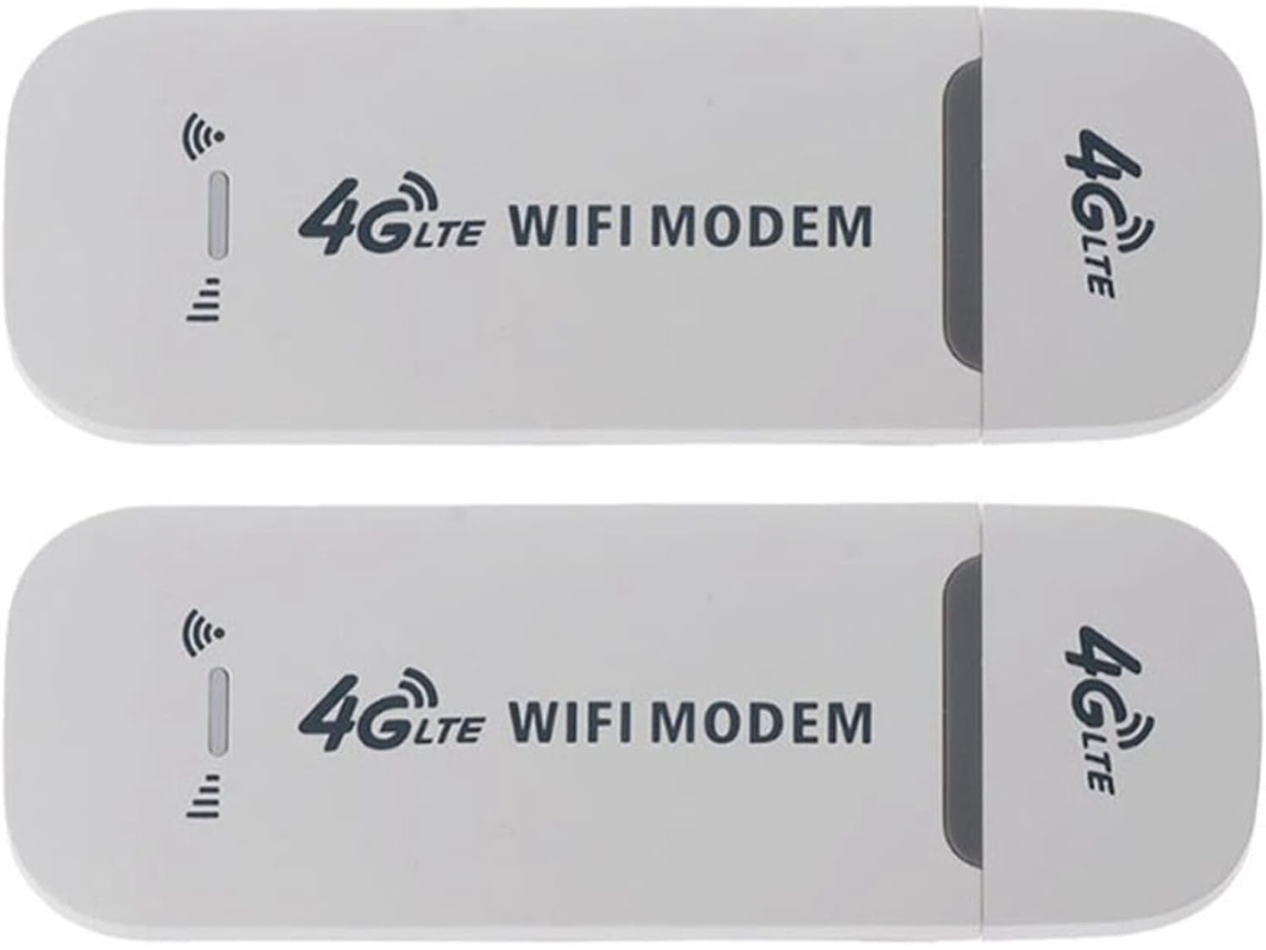 Lote De 2 Adaptadores De Red Módem Usb, Punto De Acceso Wifi 4g Lte, Tarjeta Sim, Enrutador Con Cable, Win Xp Vista 7/10 10 4