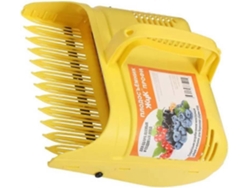 Cuchara recolectora de bayas silvestres con peine de metal y mango ergonómico para arándanos y bayas.