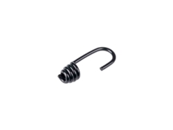 Ganchos en espiral de 8 mm para cordones elásticos con fijación segura y alta resistencia Boni Shop