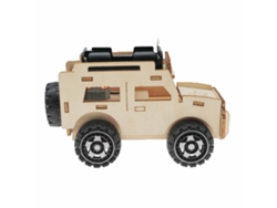 Kit De Rompecabezas De Madera 3d, Modelo De Coche, Bricolaje Stem Para Niños, Juguetes Educativos