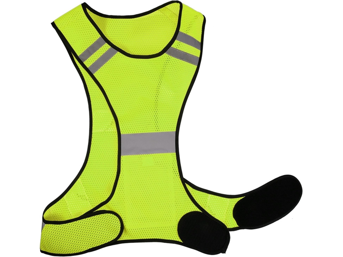 VYLARA Colete Refletivo Para Atividades Ao Ar Livre, Equipamento De Segurança De Alta Visibilidade Com Bolso Funcional E Design Leve Para Corrida E Ciclismo