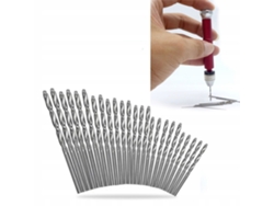 Juego de 25 mini brocas espirales HSS de 0,5 mm a 3 mm | Alta precisión | Modelismo y manualidades
