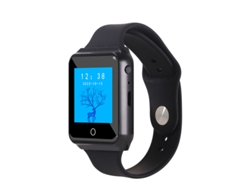 MP3 YIZHOOD s311 (4G)Reloj Bluetooth de metal, soporte de calidad de audio de alta fidelidad, tarjeta TF FM negro