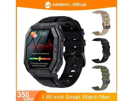 Smart Watch Hombres K55 Bluetooth Smartwatch Para Hombres Monitor de Salud Reloj Impermeable Para Android IOS Personalizado con cámara VEANXIN