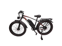 Headeer Bd2640 Bicicleta Eléctrica Con Motor De 750w, Batería De 21.6ah, Neumáticos Anchos De 26x4.0 Pulgadas, Suspensión Delantera Y Capacidad Todote