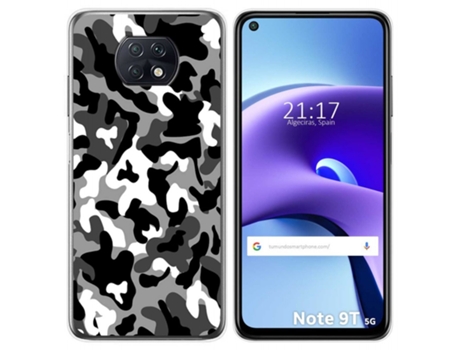 Carcasa Xiaomi Redmi Note 9T 5G TUMUNDOSMARTPHONE Dibujos Multicolor