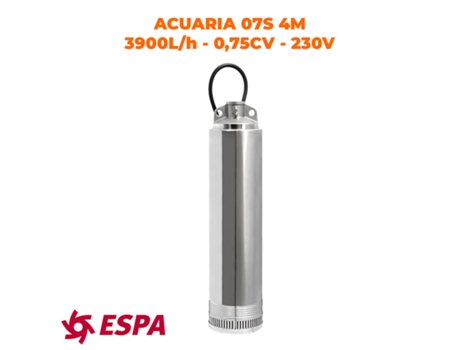 Bomba de agua sumergible ESPA - Modelo ACUARIA 07S 4M