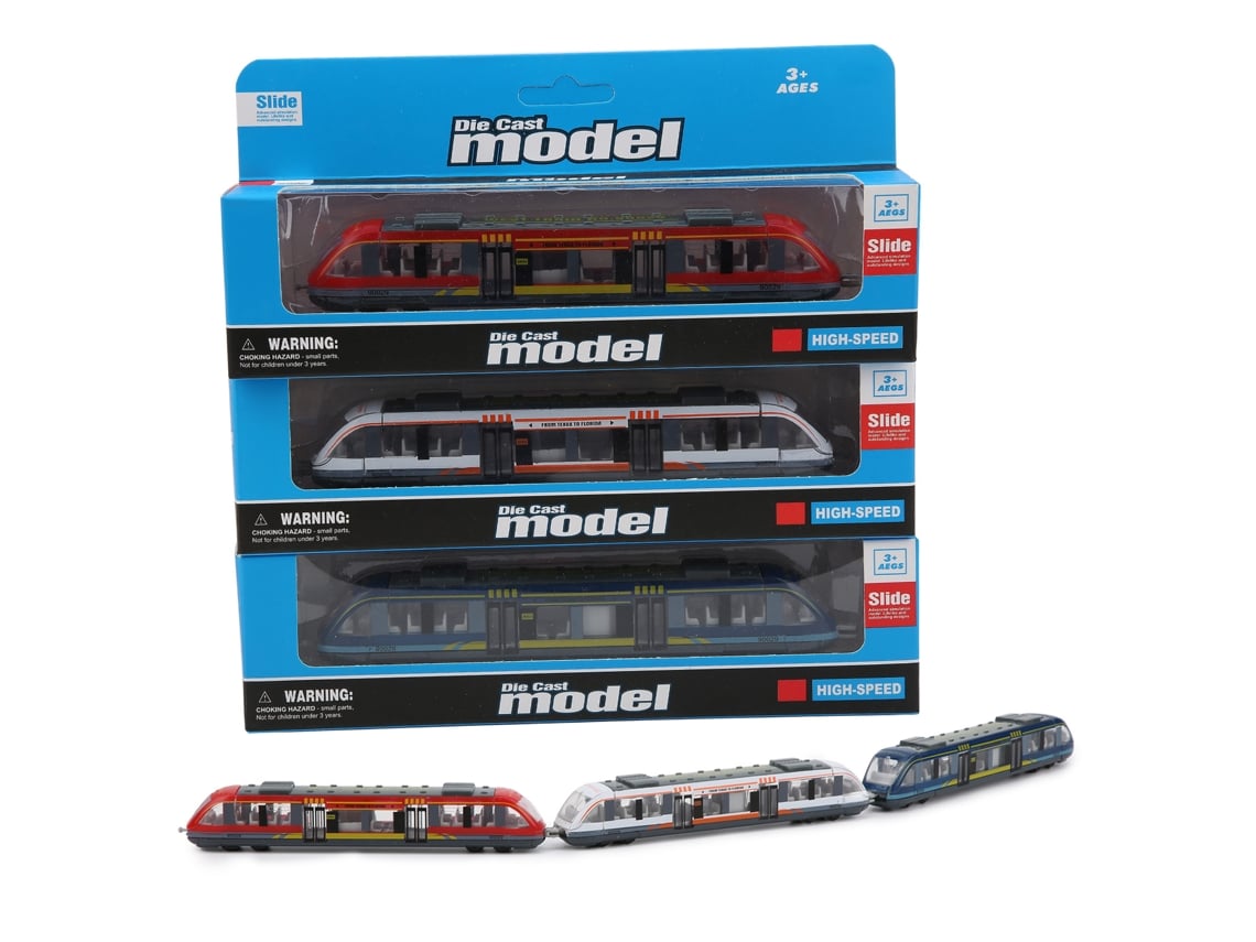 3pcs Brinquedo Carro Deslizante Simulação Infantil Modelo Liga Educativo Presente(redwhiteblue)