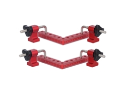 2 Conjuntos De Ângulo Retângulo 90° Para Carpintaria Aparador De Fixação De Junção Acessórios 120mm