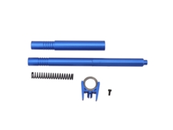 Ymsl Conjunto De Soporte De Cardán Central De Aleación Piezas De Repuesto De Aluminio Para Coche Rc Arrma 1/10 Accesorios Azul Oscuro Hxl
