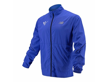 Chaqueta Deportiva para Hombre NEW BALANCE Valencia Marathon Azul