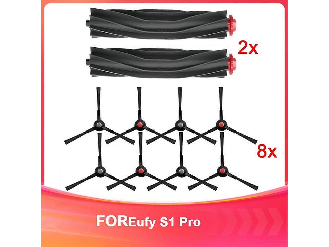 For S1 Pro Robot Vacuum Cleaner Accessories Robot Vacuum Cleaner Accessories Main Side Brush Replac