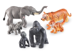Juego de juguetes de animales de la selva de Learning Resources - Juguete educativo de rol