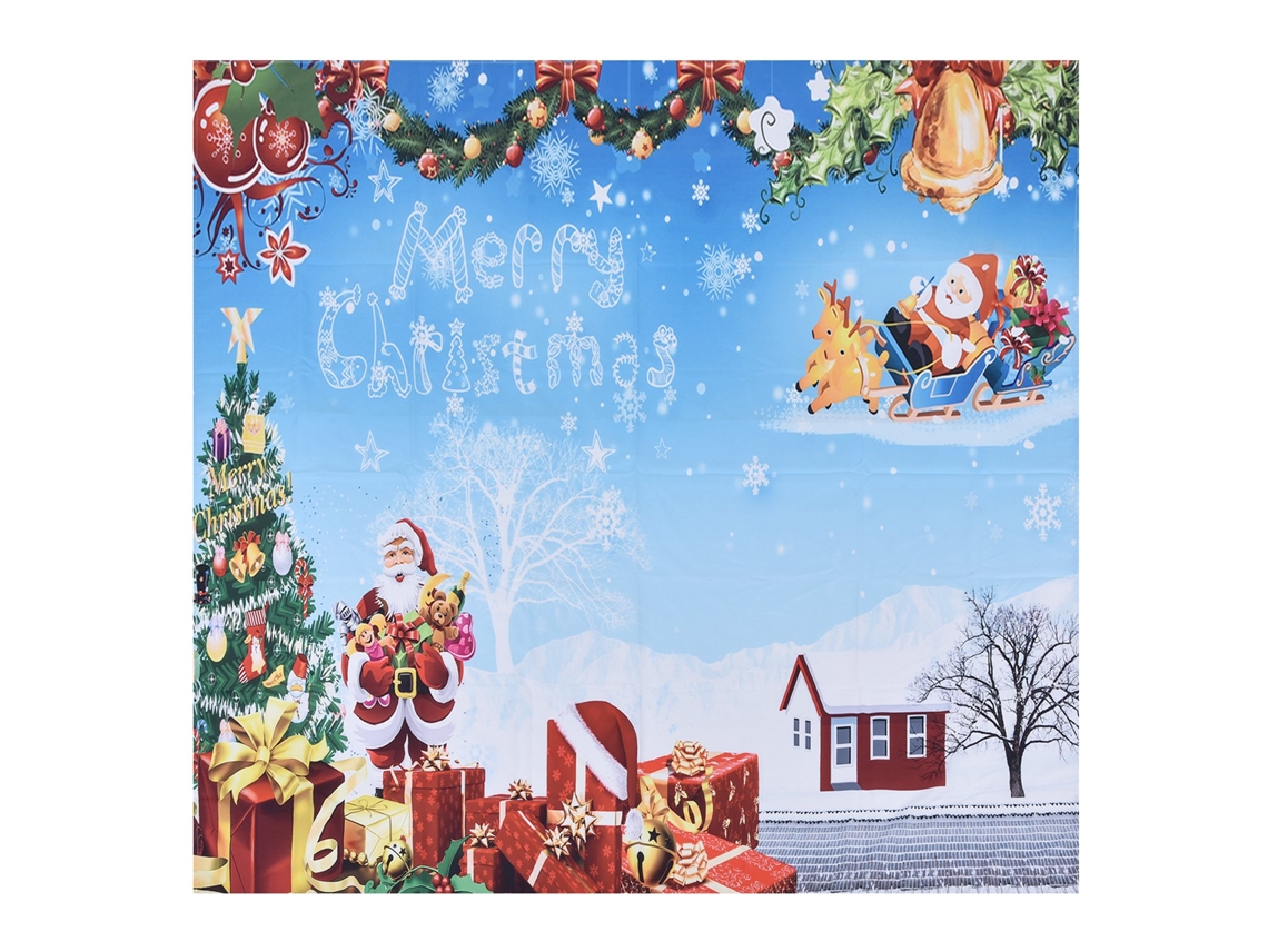 Tapiz navideño multifuncional, suave y duradero de 150x150cm. Regalo ideal.