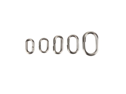 2026rebe-180 Piezas Anillos Desmontables Acero Inoxidable Tornilleros Swivel Kit Conectores Snap Pesca