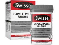 Complemento Alimentar SWISSE Cabelo Pele Unhas (60 comprimidos)