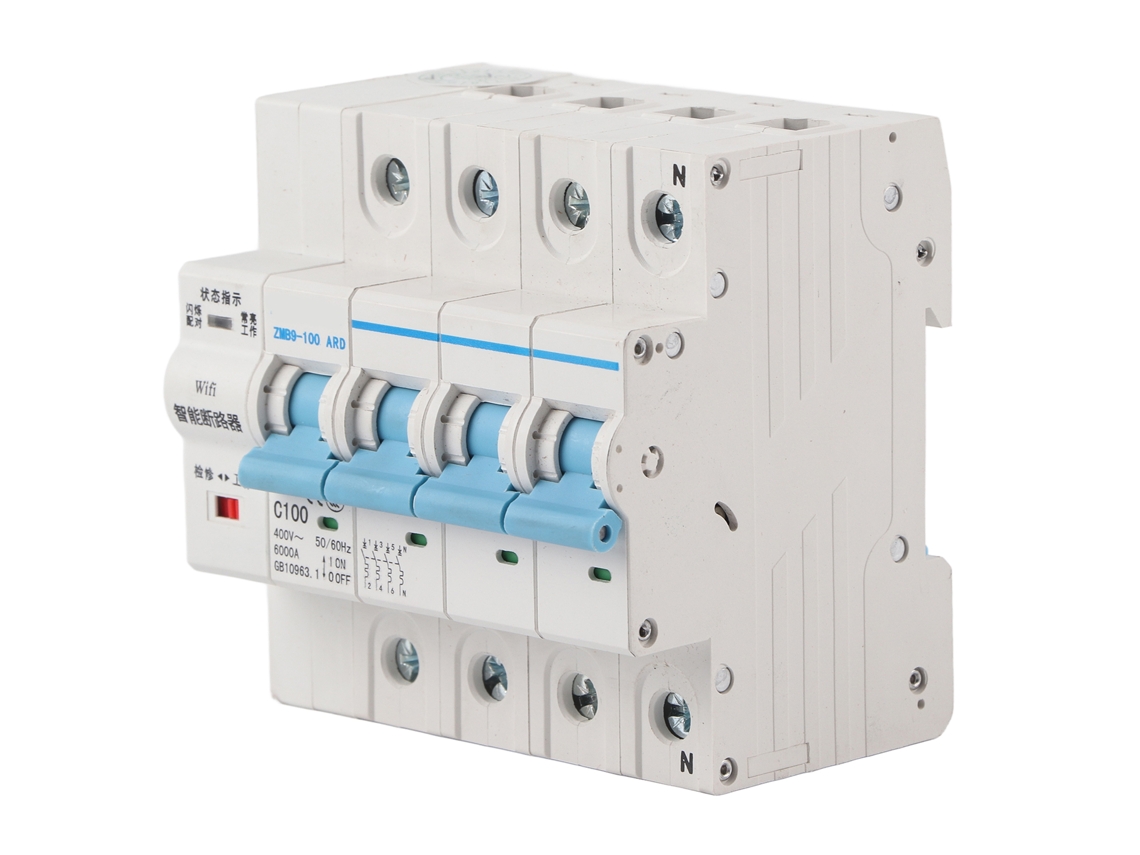 Disyuntor inteligente con wifi (control remoto inalámbrico, 400 V, 100 A)