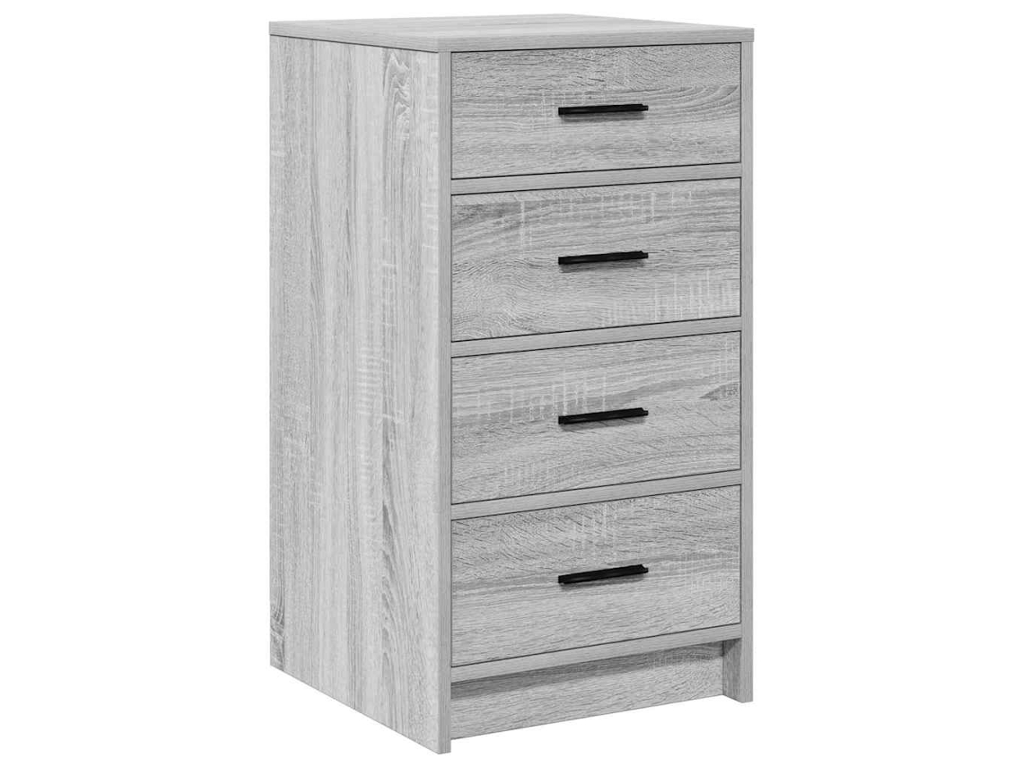 Maison Exclusive - Vitrina Gris Sonoma 40 X 41 X 75 Cm Madera Contrachapada
