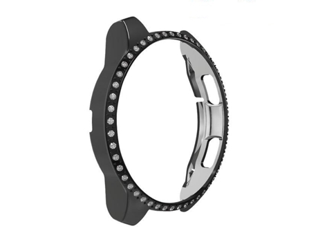 Carcasa de Reloj SLOWMOOSE Samsung Galaxy Watch Gear S3 Frontier Bumper Diamante Suave Chapado Inteligente (Gear S3)