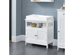 Soporte para Maquinas de Ruepa [EN.CASA] (Mdf - Blanco - 60x60x30cm)