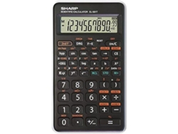 Calculadora Científica Sharp El501t Pantalla De 1 Línea 146 Funciones Alimentación Por Batería