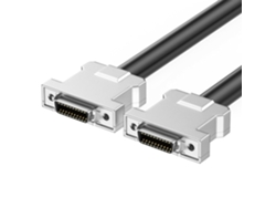 Cable Scsi Hembra-hembra Duradero Con Carcasa Metálica Para Dispositivos Mo Y Bahías Plug And Play.