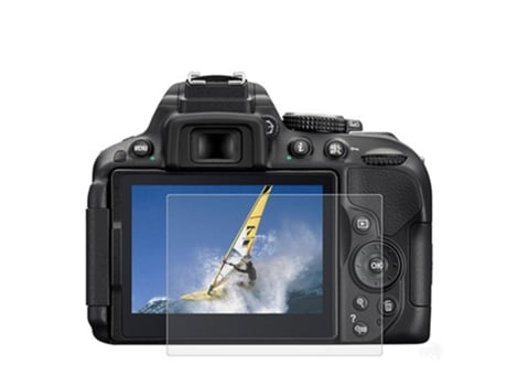 Filme de tela de vidro temperado para câmera à prova de explosão compatível com câmera Canon Transparente Canon EOS R5