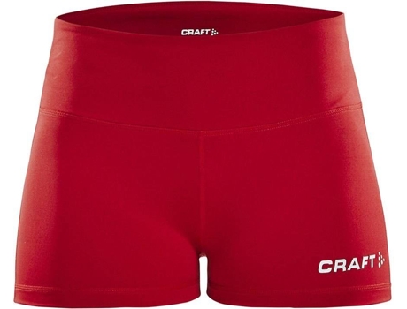 Pantalones para Mujer CRAFT Squad Hot Rojo para Fitness (XL)
