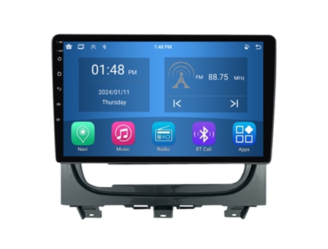 Autoradio 4GB RAM64GB ROM ROVERONE para Fiat Strada Idea 2012 - 2016 CarPlay Android Coche Radio Bluetooth Navegación