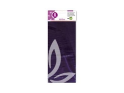 Papel Celofane Liderpapel 50X70Â Cm 22G/M2 Bolsa de 5 Folhas Violeta
