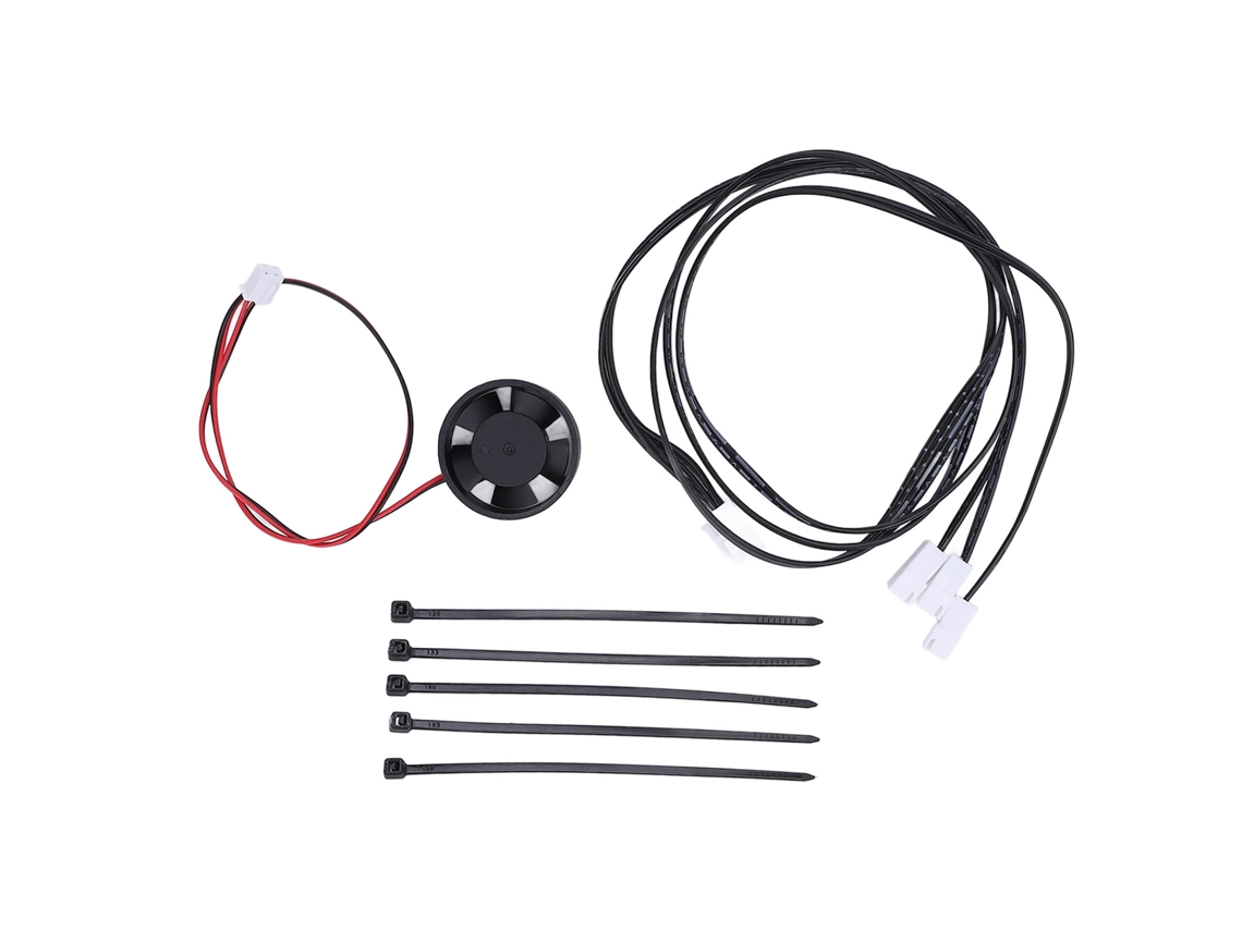 Ventilador de refrigeración para motor de extrusor de 24 V CC, 15 000 rpm, con rodamientos dobles para impresoras 3D K1c y K1