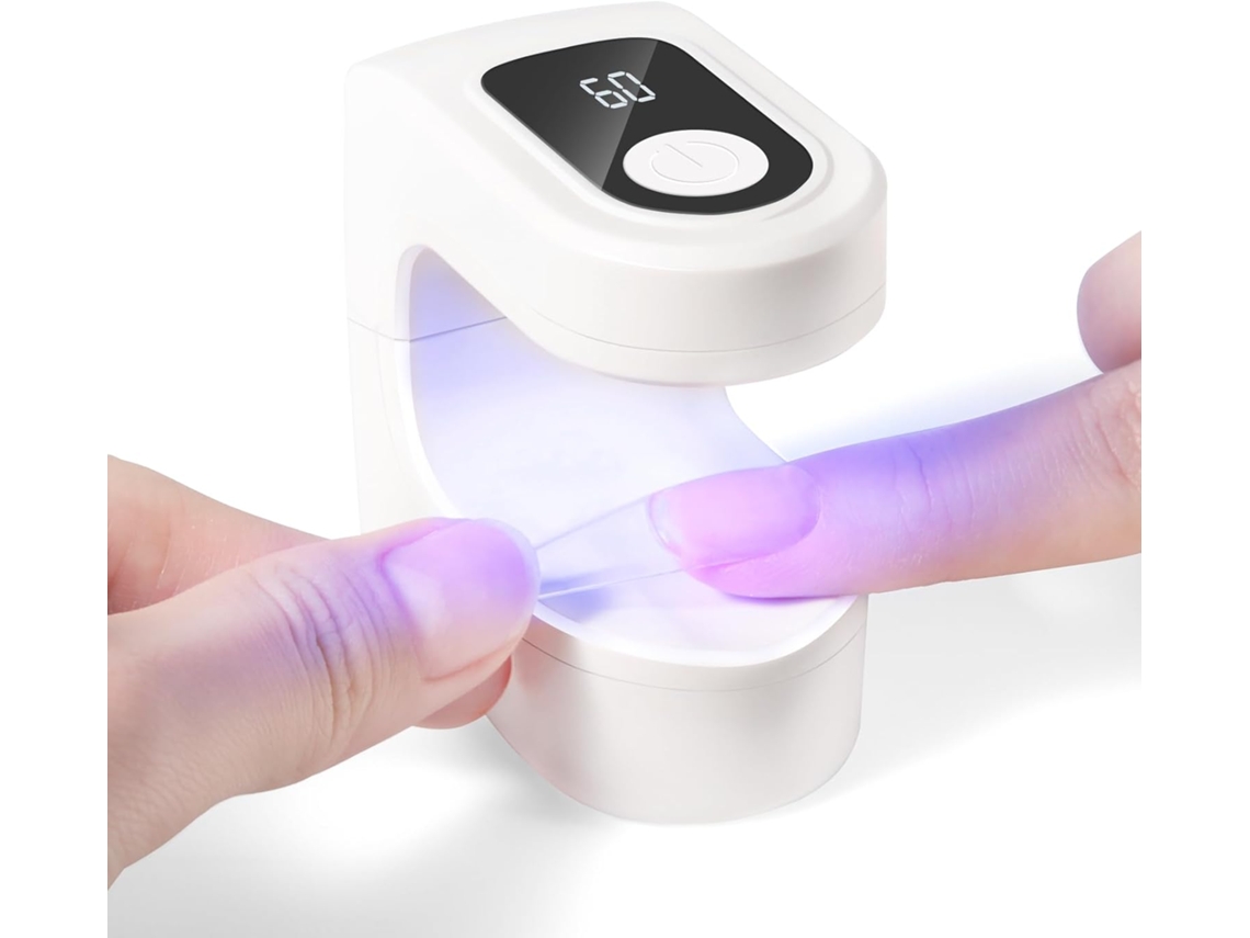 Mini Lâmpada UV para Unhas, 10 Segundos, Portátil ZYBLSSBB